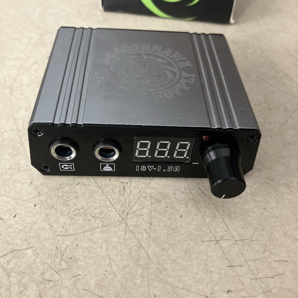 Dragonhawk Tattoo Mini Power Supply, Black