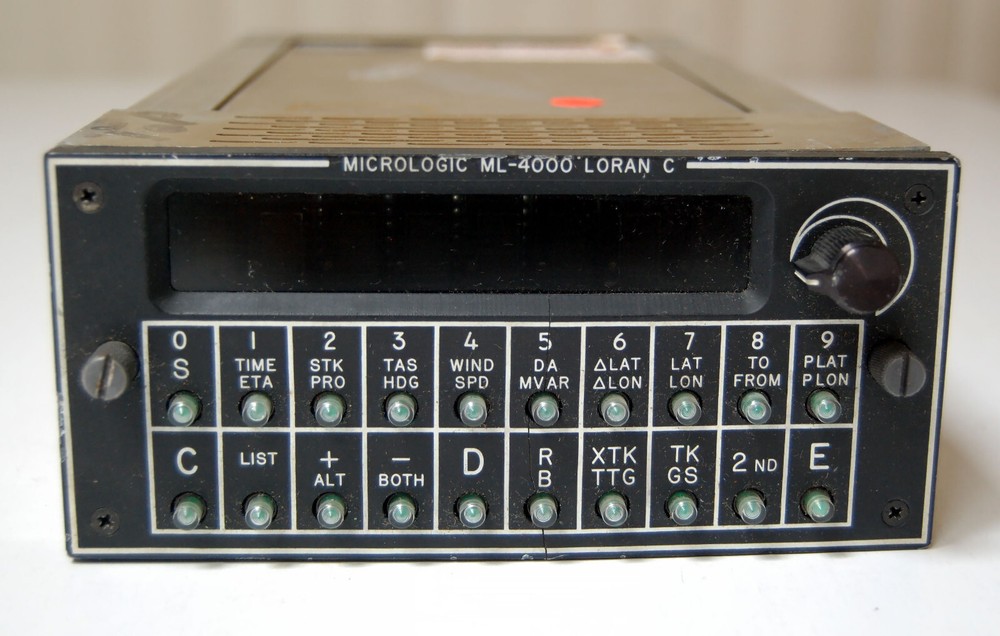 Vintage Micrologic ML-4000 Loran C Not Tested