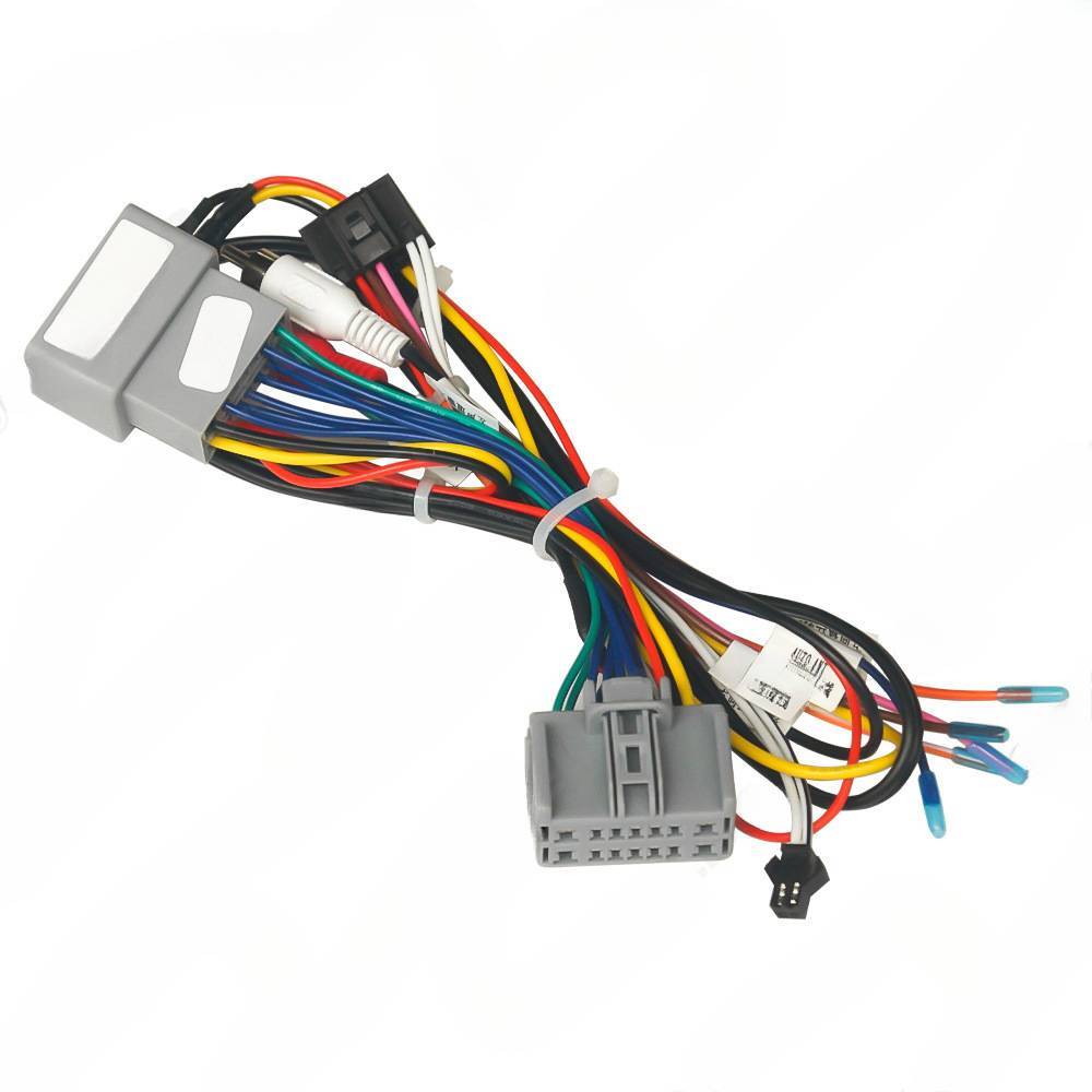 for Freelander 2 Android Navigation 16PIN Power Car Audio Modification Cable