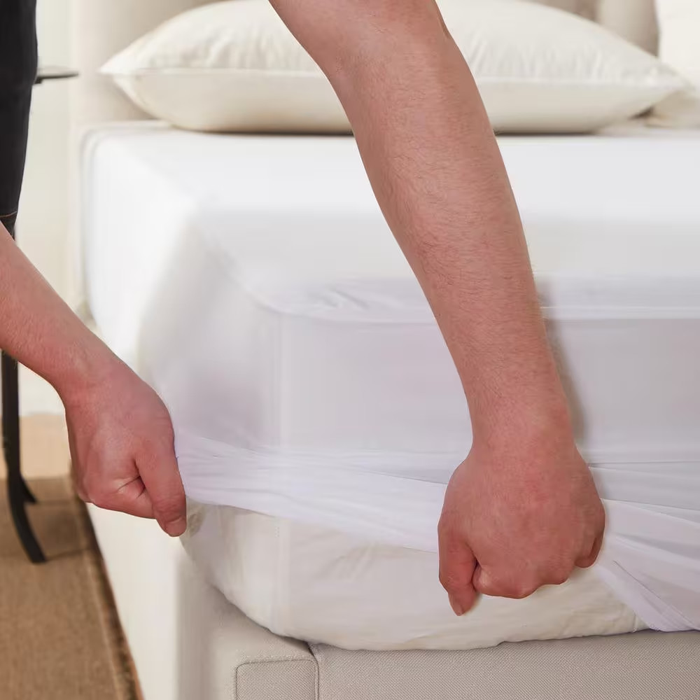 Twin Polyester Waterproof Mattress Protector, Bed Cover