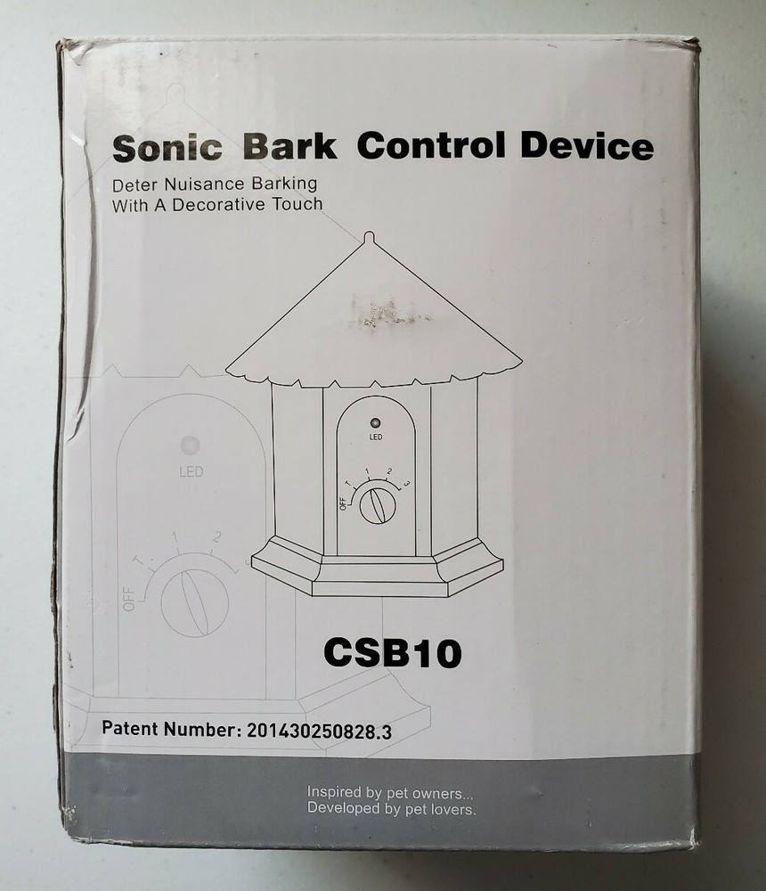 VOOCO CSB10 Ultrasonic Sonic Anti Barking Device