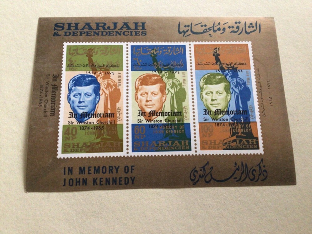 Kennedy mint never hinged stamps  sheet A14470