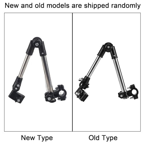 Umbrella Mount for Stroller, Adjustable Angle Golf Push Cart Umbrella Holder,