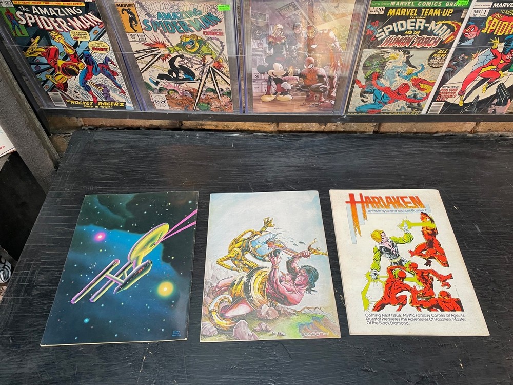 Questar Science Fiction Magazine, Issues 1-3. From 1978