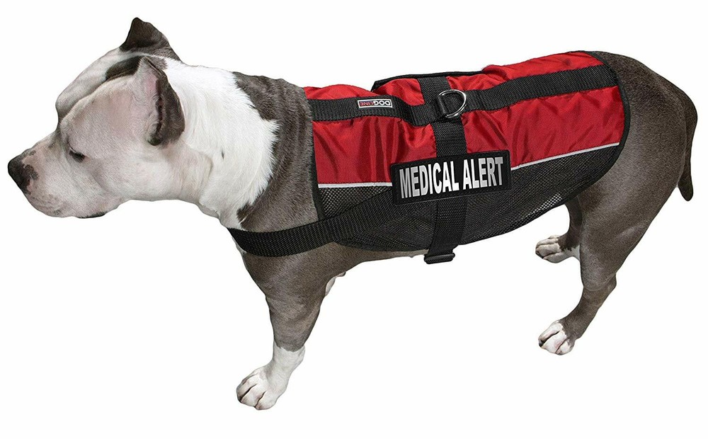 Medical Alert Patch Patch Reflective Extra Label Tag for Dog Harness