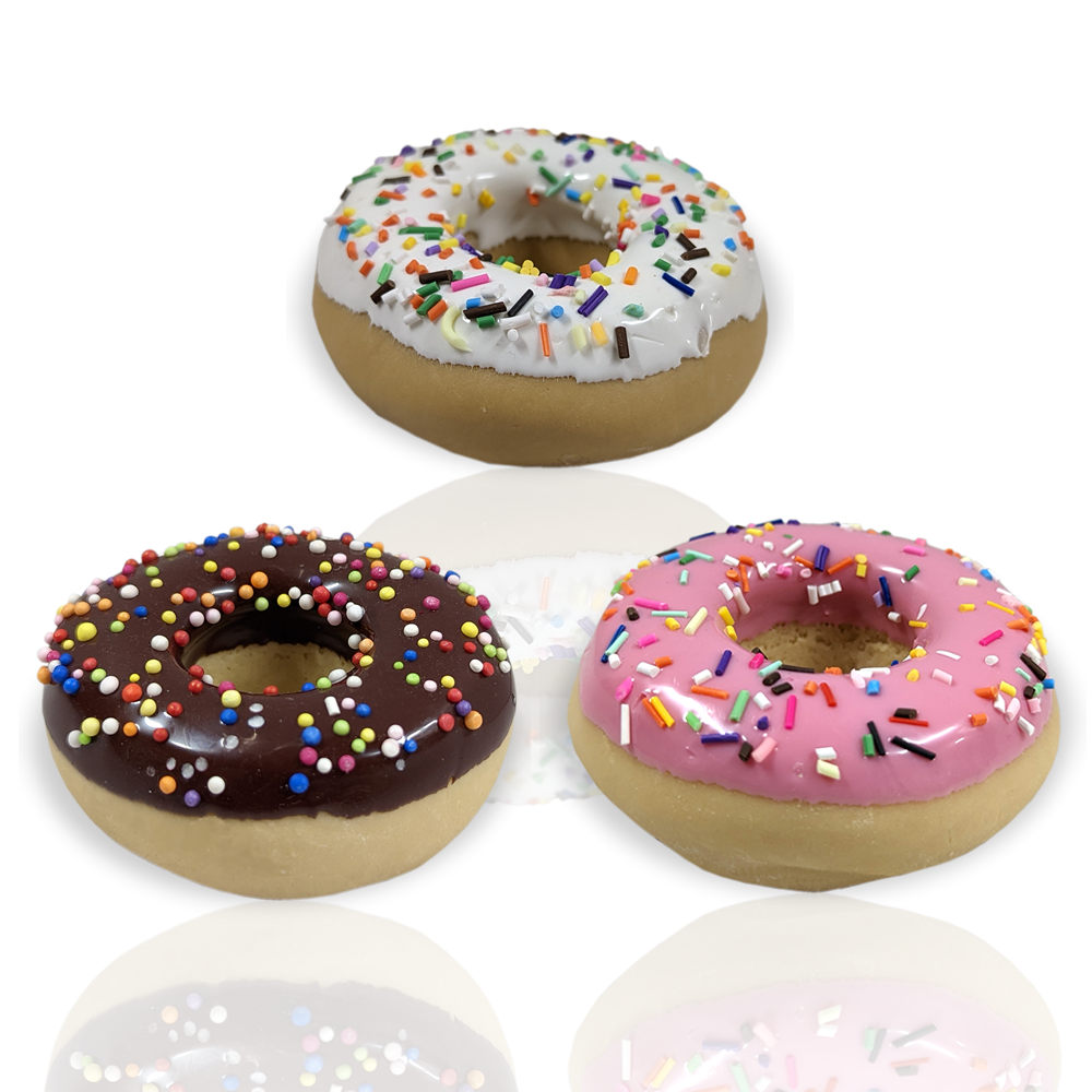 Just Dough It Replica Donut, Chocolate Icing (W0750C-CHOCO)