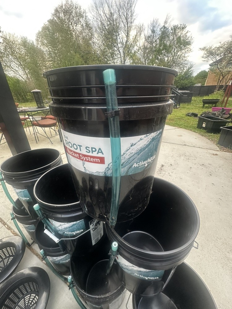 Active Aqua Root Spa 5 Gallon Hydroponic Bucket System Grow Kit (Open Box)