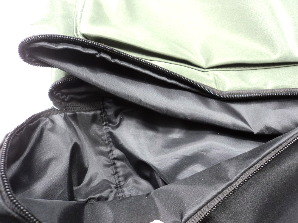 DSW Olive Green and Black Backpack with a Dedicated Shoe Compartment
