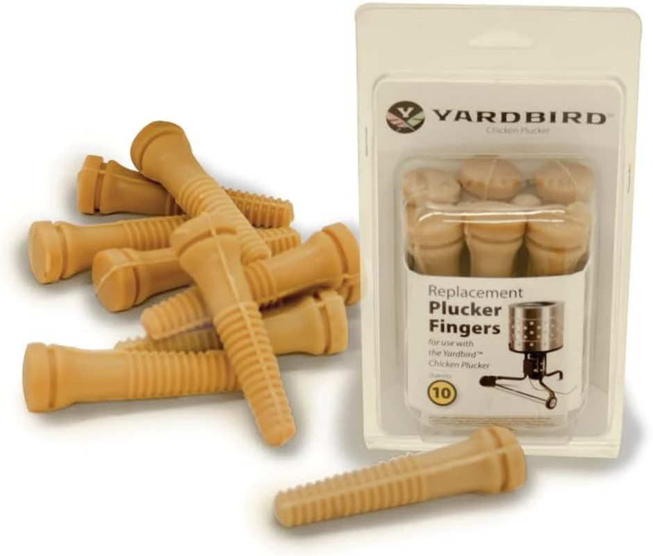 22575 Replacement Chicken Plucker Fingers, Rubber, Quantity: 10