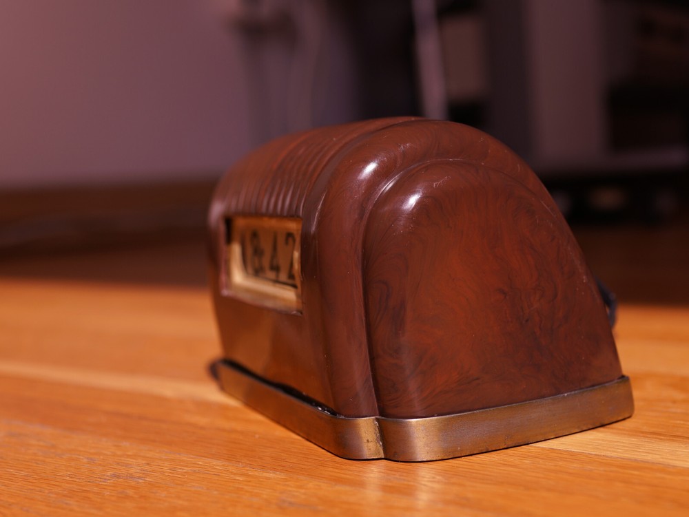 Federal Bakelite Art Deco Flip Clock