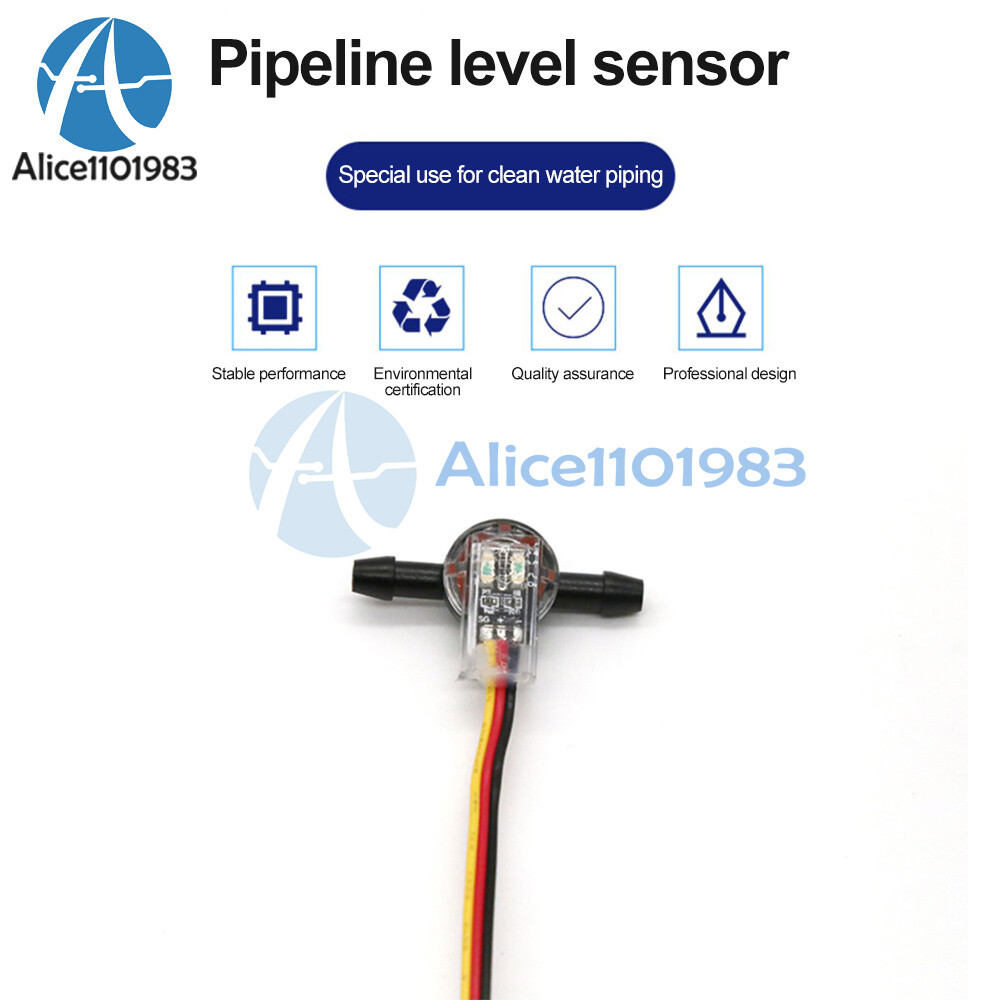 DC3.3V-5V Water Level Sensor Water Flow Switch Pipeline Liquid Level Detection