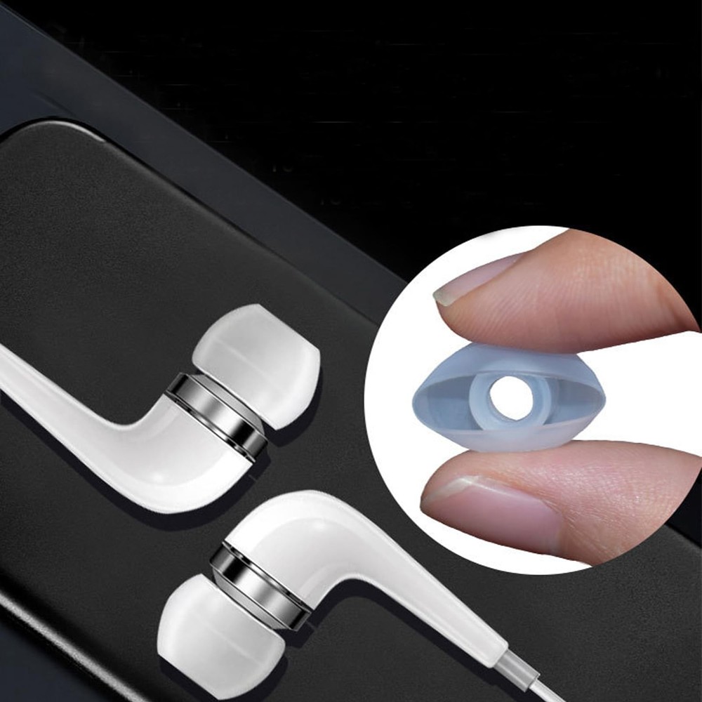 Ear Bud Rubber Tips 36 Pcs Earbud Replacement Tips Replacement Earbud Tips wit