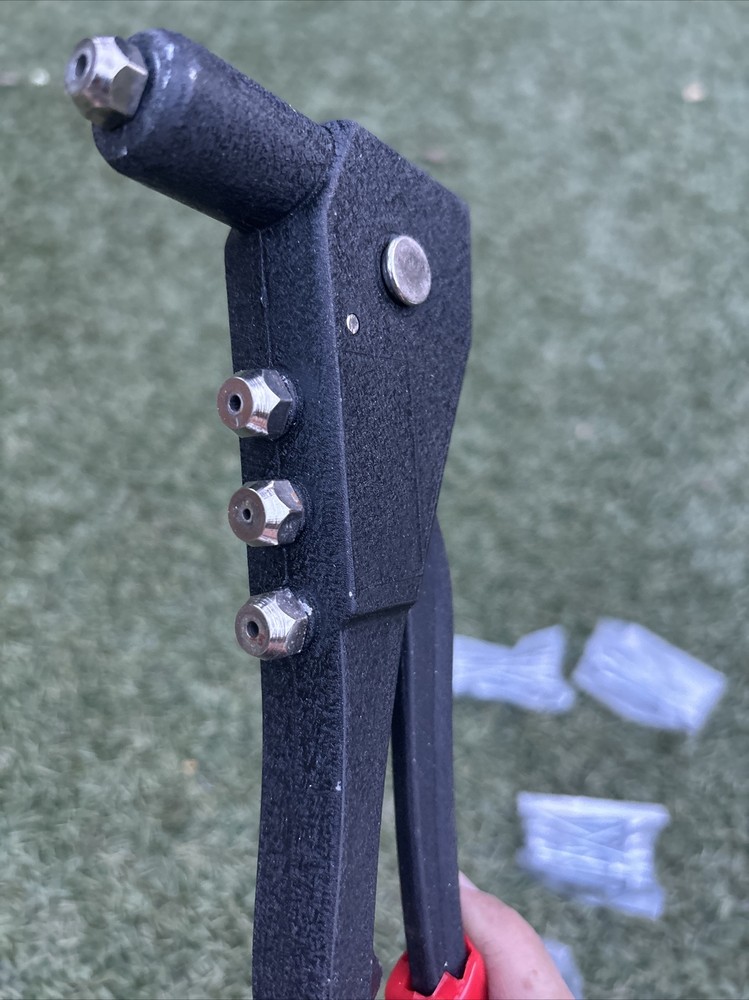 Rivet Gun Tool Riveter, 4 Nose Set