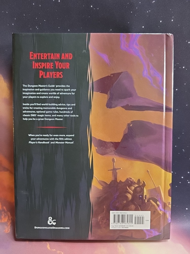 D&D 5e 2014 Dungeon Master's Guide BARELY USED. US SELLER DRAGONS