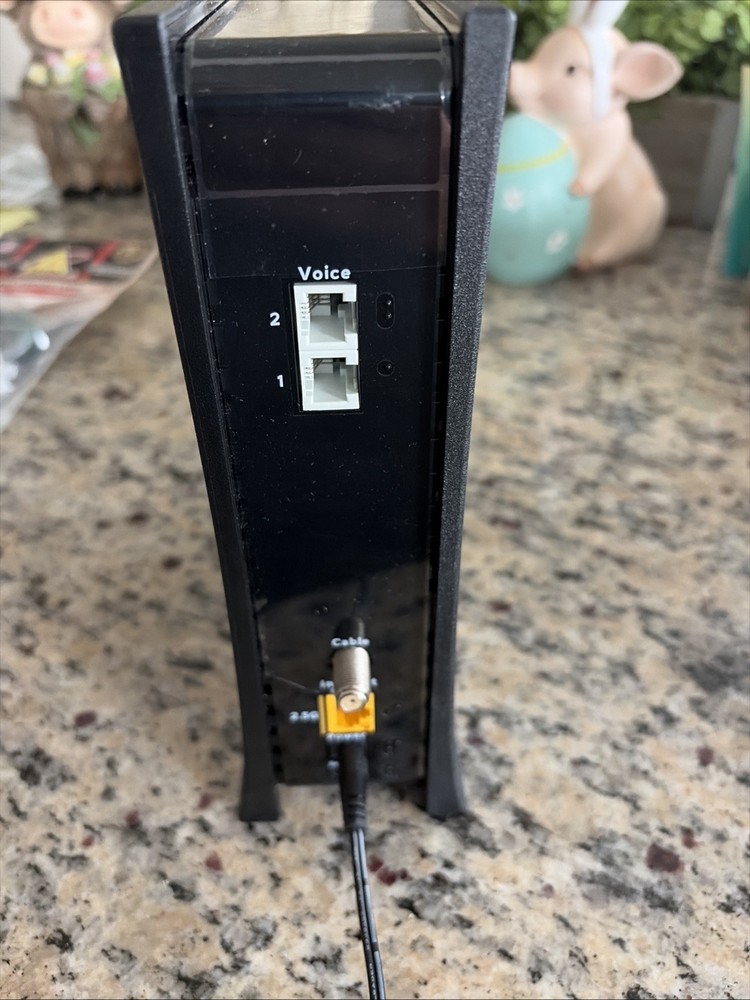 Spectrum Cable Modem Router Combo WiFi Unit Black Untested