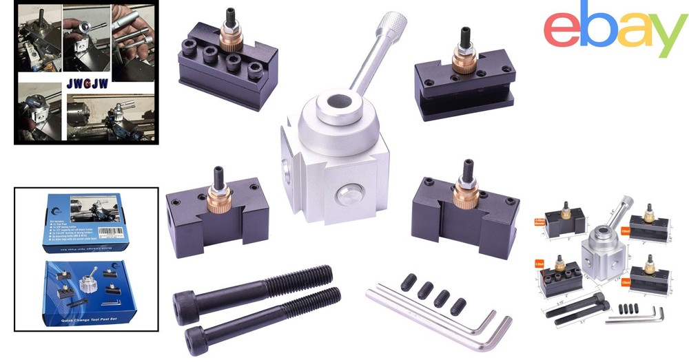 Compact Lathe Tool Holder for DIY Projects, Compatible with Micro Lathes