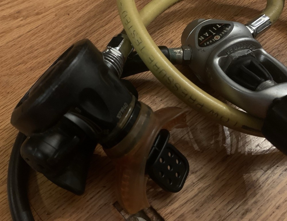 AquaLung 🇺🇸 US Divers Titan LX Scuba Dive Regulator Pro Tech Pony