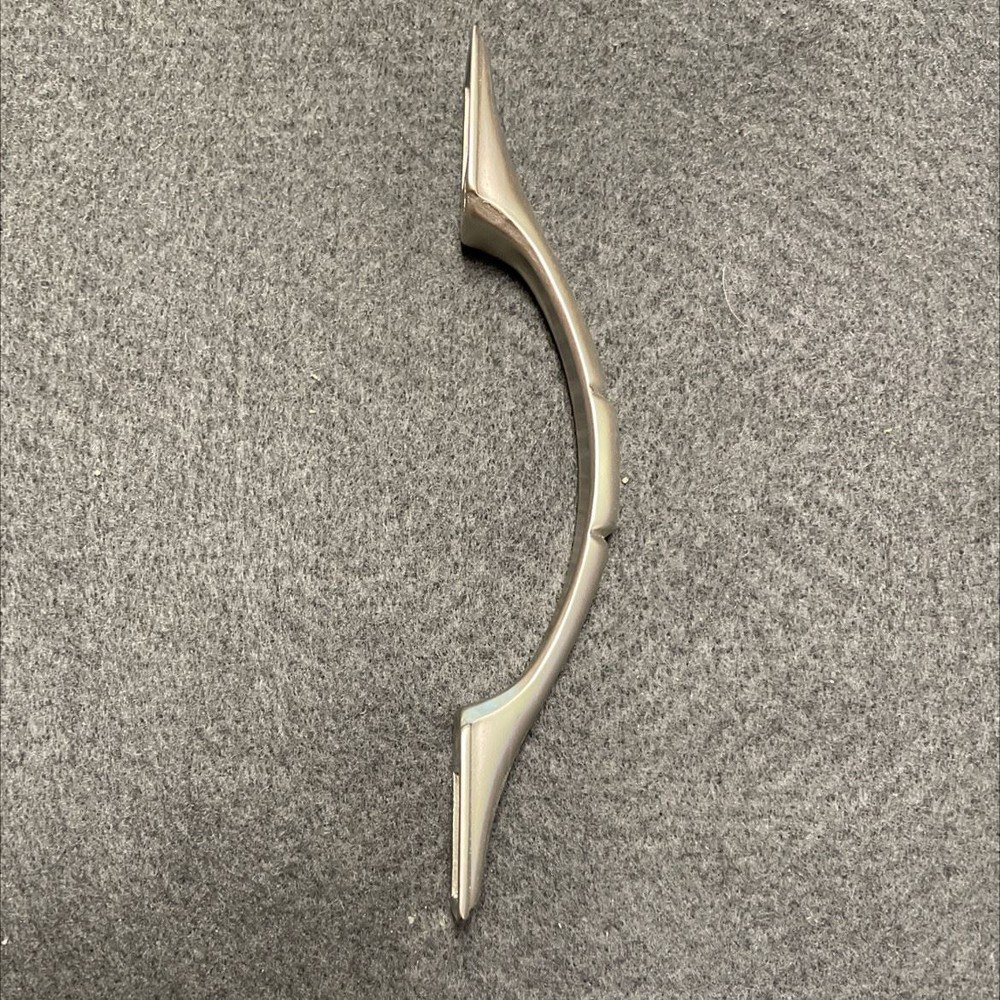 3" Square Foot Pull Matte Nickel