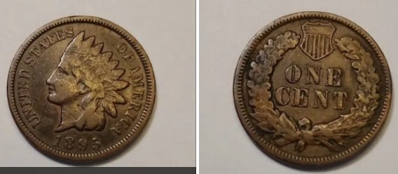 1895 Indian Head Penny #96B