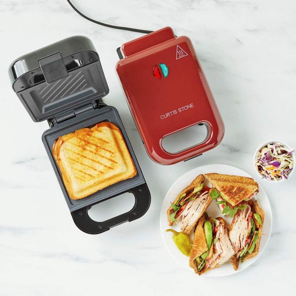 Curtis Stone 2-pack Stuffed Sandwich Makers with Recipes & Gift Boxes