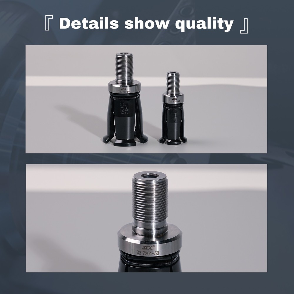 DIN40-OTT Internal Thread Spindle Pull Claw Gripper Alloy Steel AW Brand
