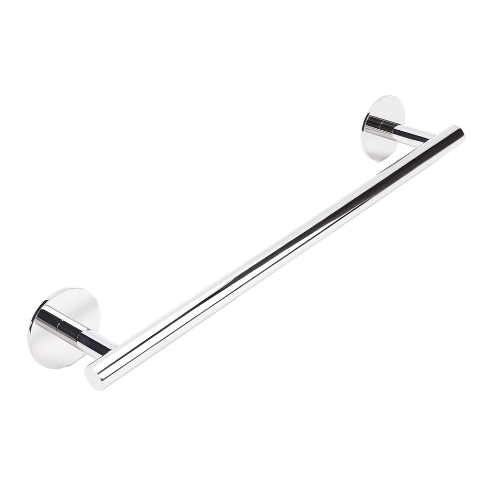 Adhesive Command Strip Towel Rack for Bathroom,16" Chrome Rustproof Towel Hol...