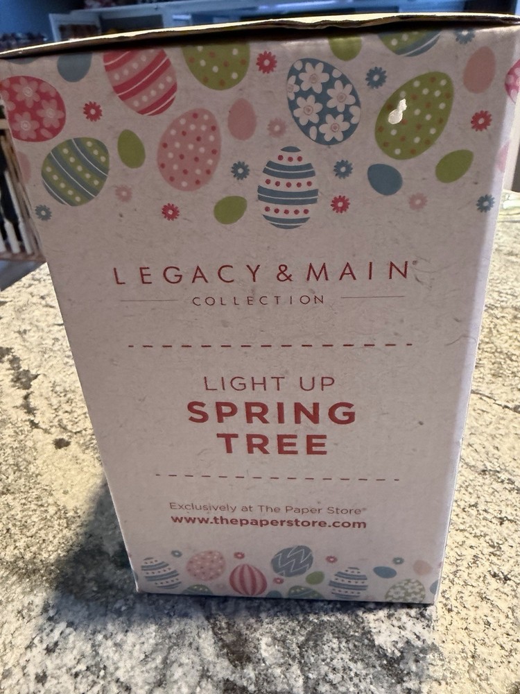 Paper Store Light Up Spring Tree