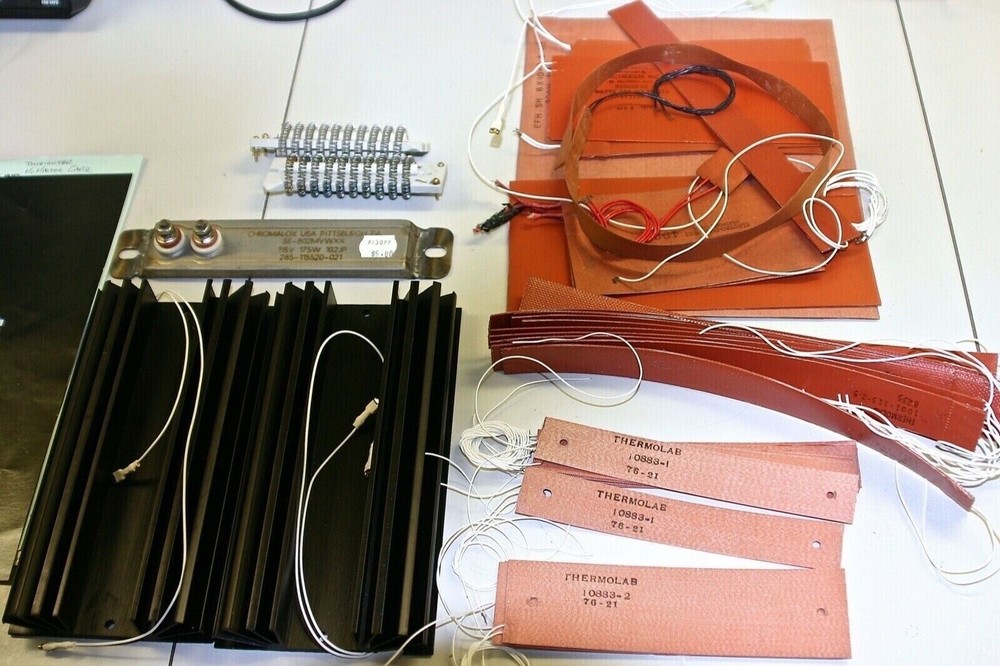 Flexible glue-on Heating Elements (~30 + others)
