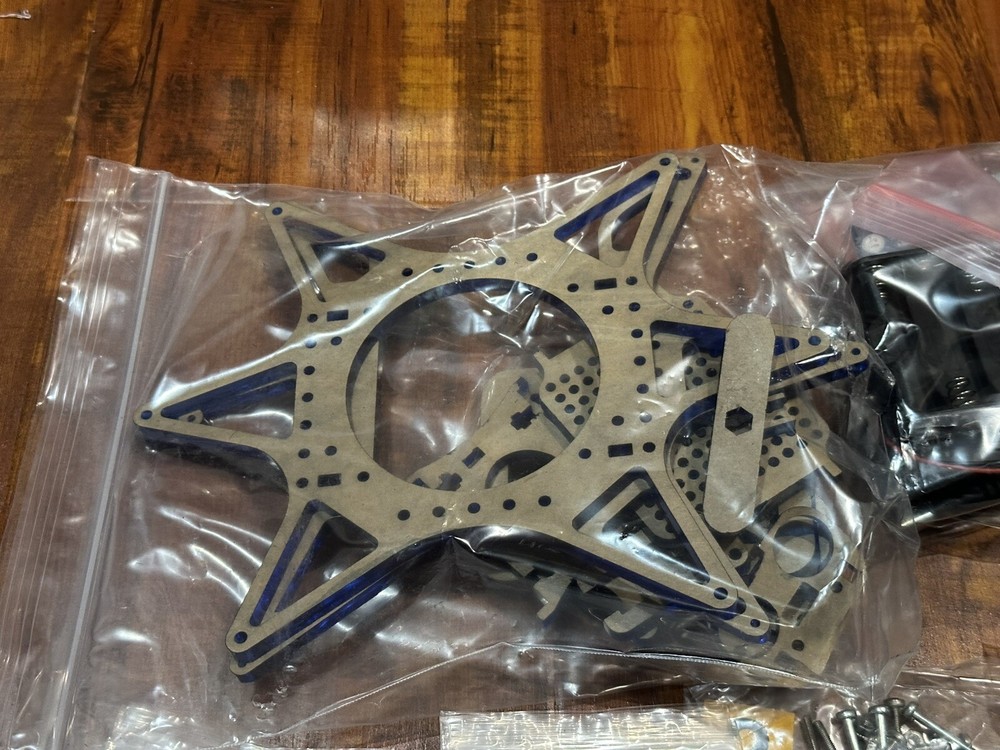 Hexy ArcBotics Robotic Hexapod Programmable Electronic Model Kit - New Open Box