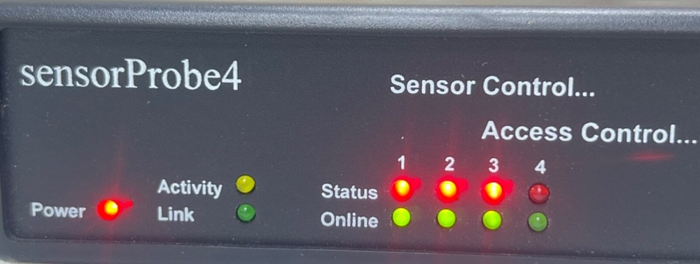 AKCP SENSORPROBE4,SP4 ACCESS CONTROL