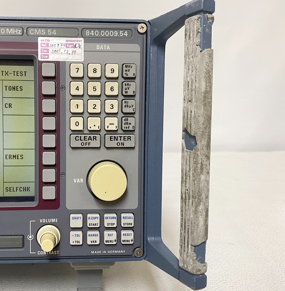 Rohde & Schwarz CMS54 Radio Communication Tester Japan