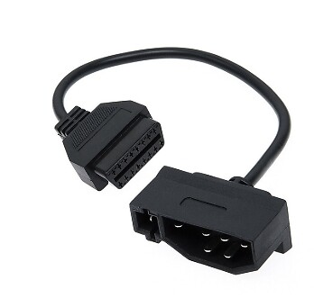 For Ford Engine Repair Tool 7 Pin OBD1 to OBD2 Cable Adapter Code Reader Scanner