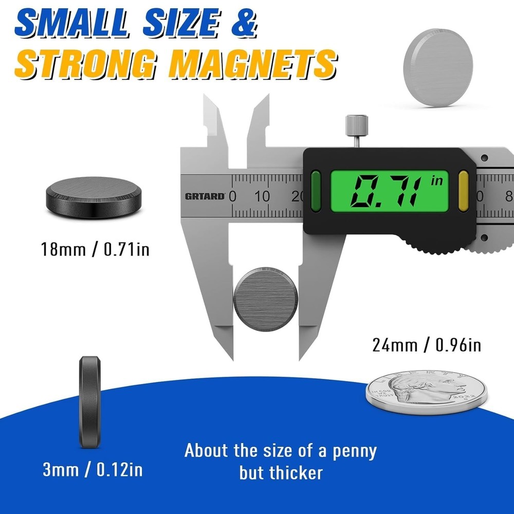 20-Pcs Ceramic Craft Discs with Adhesive - Perfect for Projects