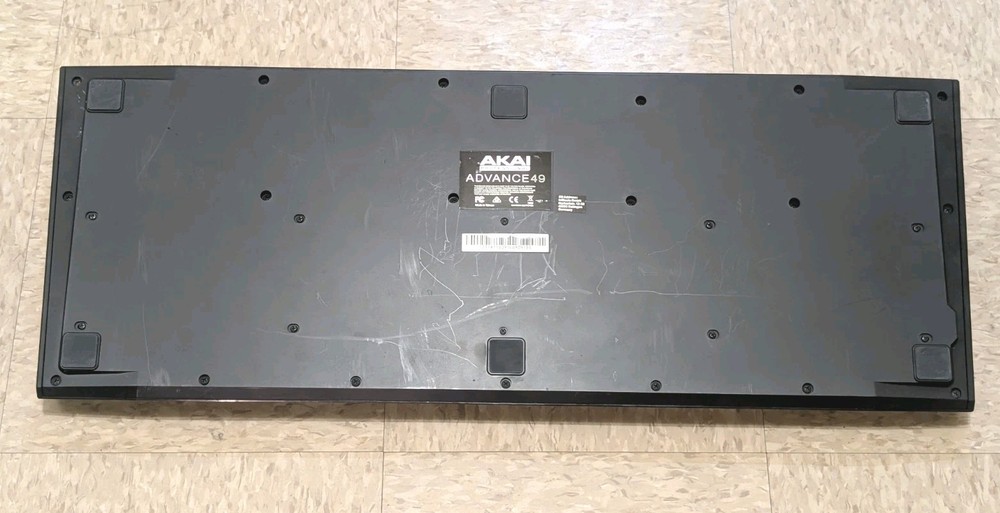 AKAI Advance 49 MIDI Keyboard Controller Tested Works Great