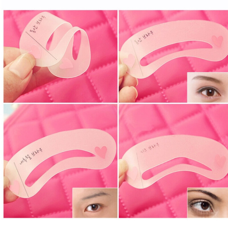 2 Pcs Eyebrow Stencil Eyebrow Shaper Kit Reusable Eyebrow Template