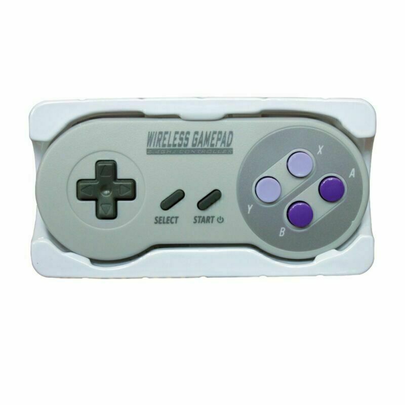 USB Wireless Gamepad Controller For Super SNES Classic Mini Game Console