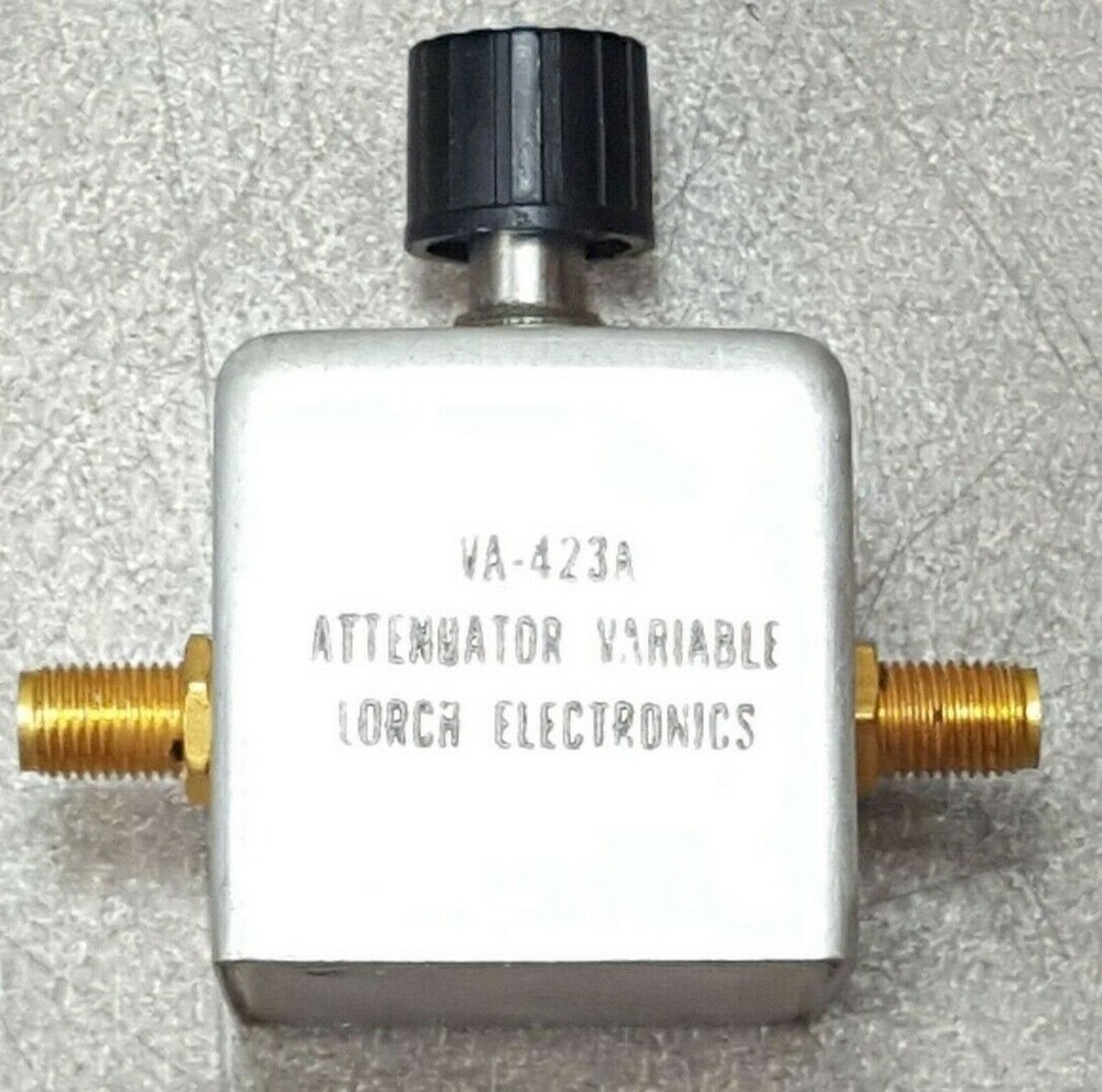 Attenuator variable VA-423A, Lorca electronics.