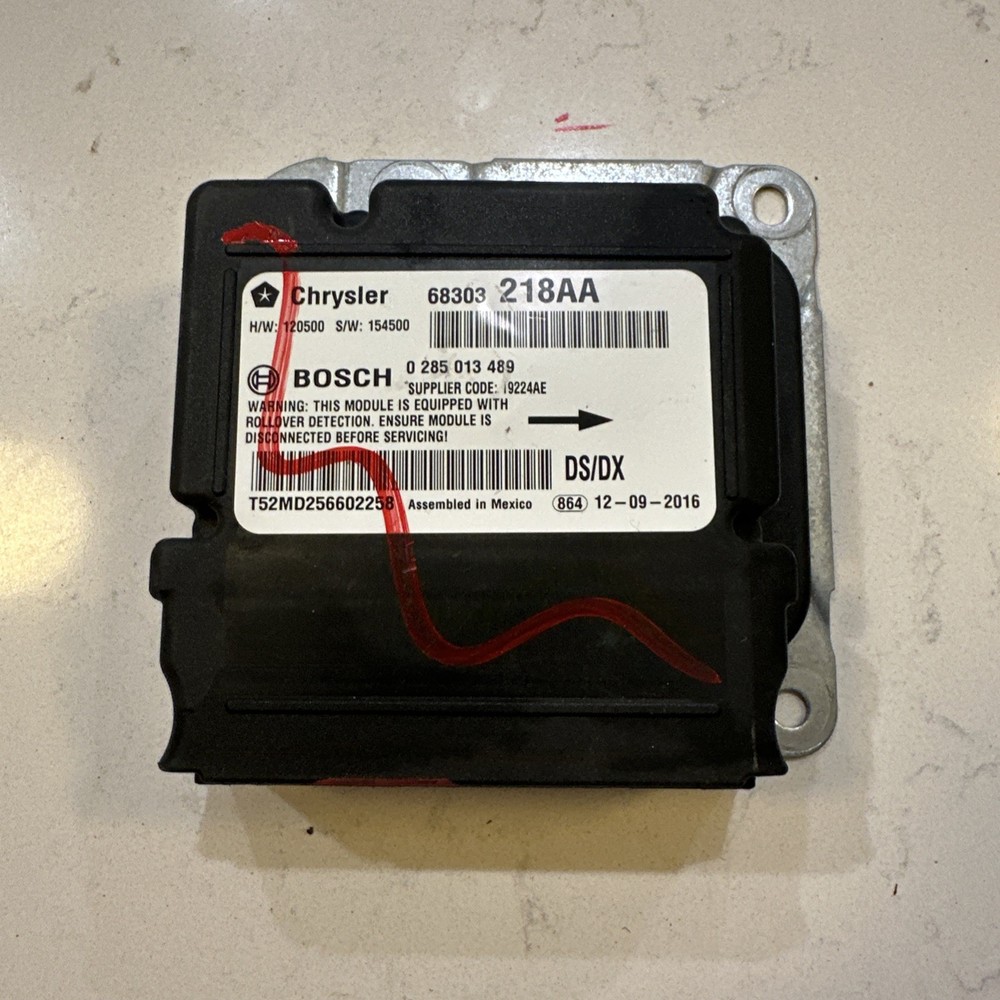 2013-2023 RAM 1500 BCM SRS BAG CONTROL MODULE OEM * NO CRASH * 68303218AA