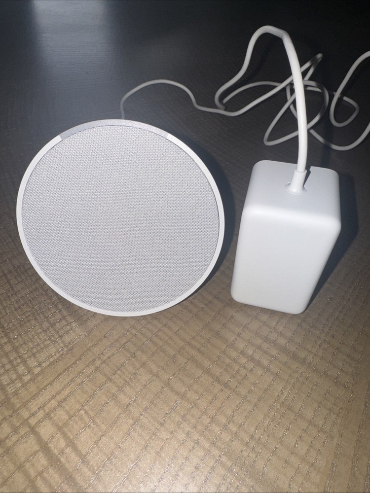 Amazon Echo Pop Smart Speaker White - Works Perfectly. Power Cord Incl