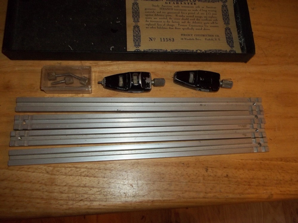 Vintage Drafting Tool Feranco Products Ferance Construction Co