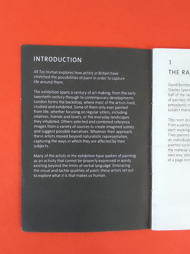Tate Britain Guides / Programmes ×4 2017 - 2019 See Photos And Description