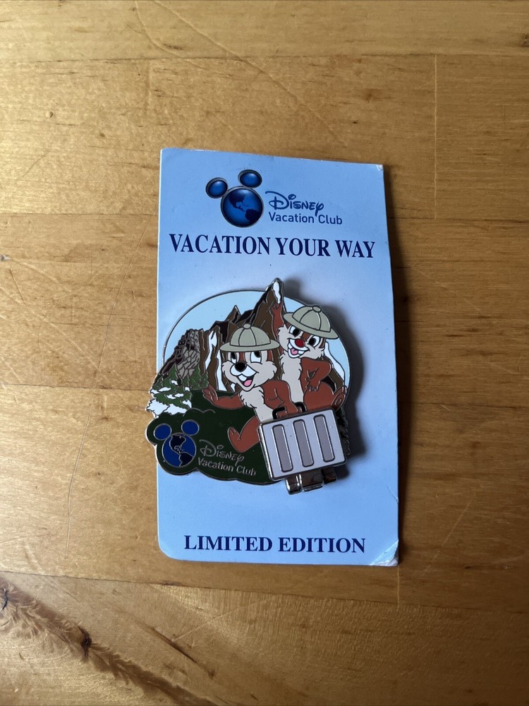 Disney Vacation Club - Vacation Your Way 2012 - Chip and Dale LE 2000 Pin