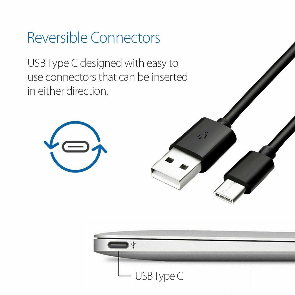 Universal Charging Cable USB Type C Fast Charging Cable for Samsung S20 S10 S9