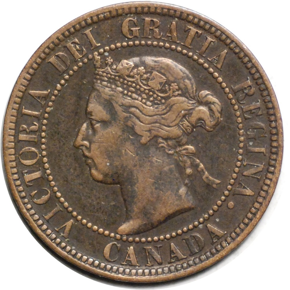 1899 CANADA LARGE CENT - VF - #188