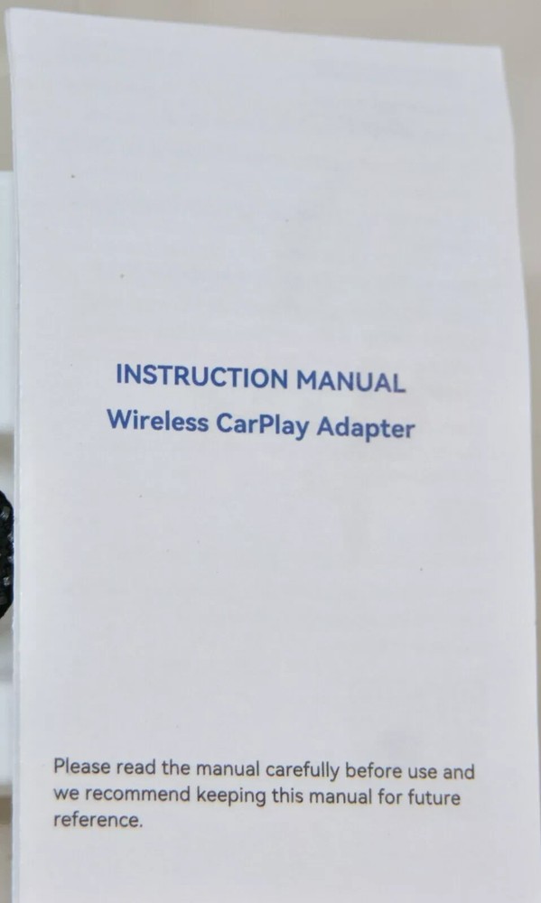 Wireless CarPlay Adapter for Apple 6 And Later