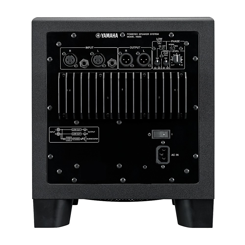 Yamaha HS8S 8" Powered Subwoofer