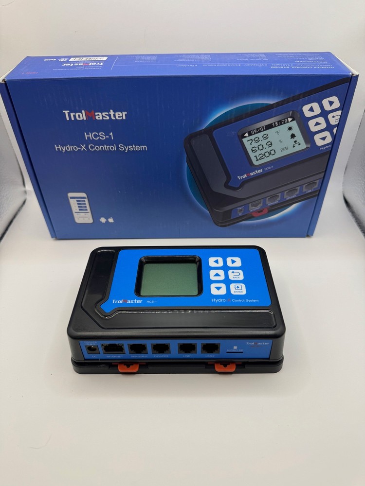 TrolMaster HCS-1 Hydroponics Control System Digital Display w/MBS-TH