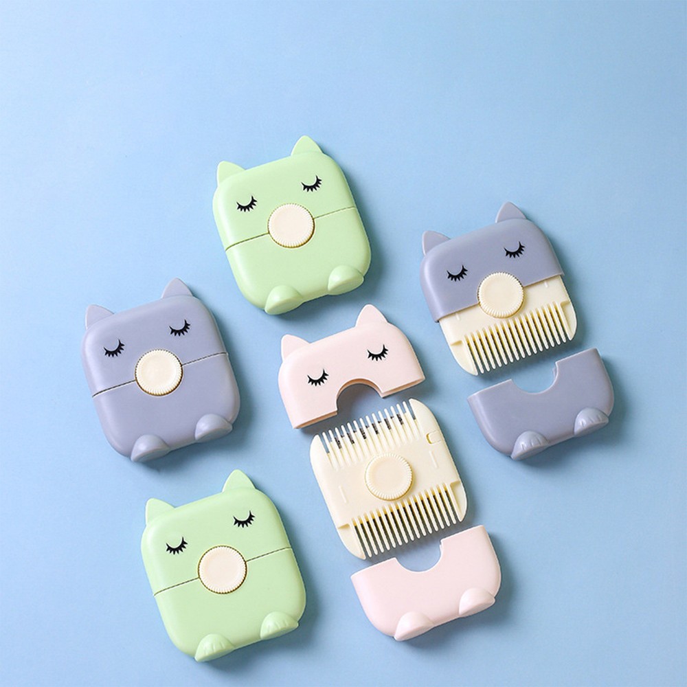 Hair Razor Comb Children Bangs Trimming Tool Double-Sided Split Ends