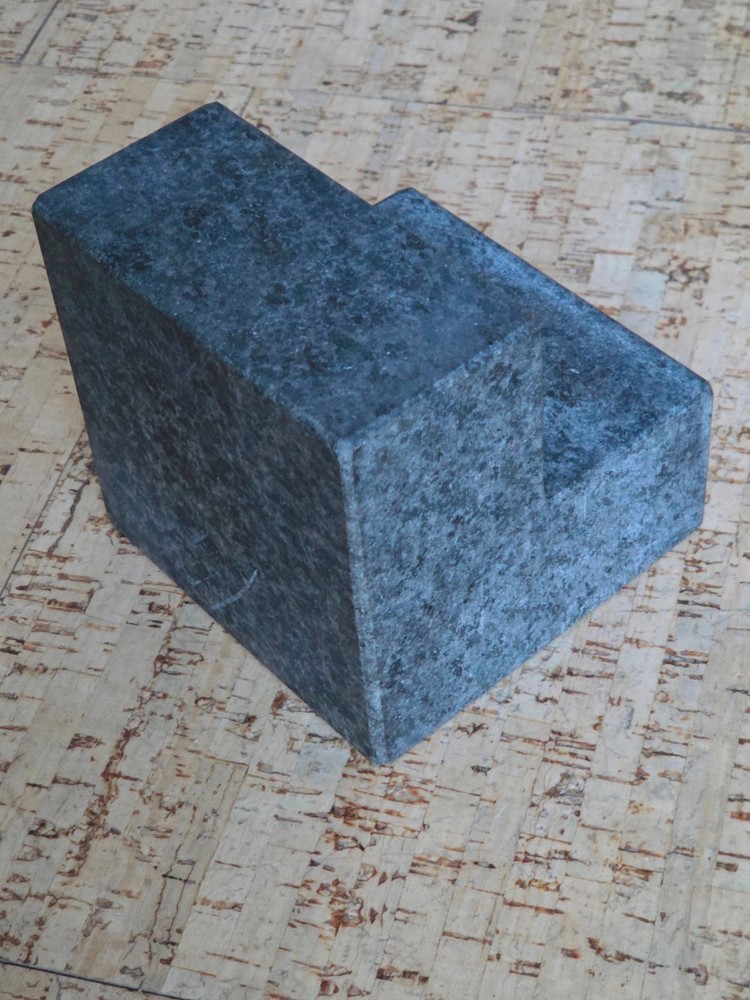 4" Wide x 4" Deep x 4" High Precision-Ground Granite Angle block