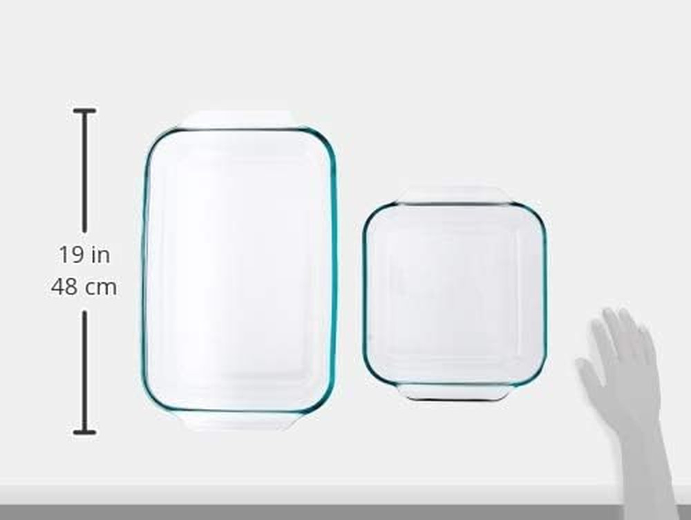 2Piece Basics Value Pack1-Basics 8"/2 Dish1-Basics 3 Quart Oblong Bake Dish, 2.2
